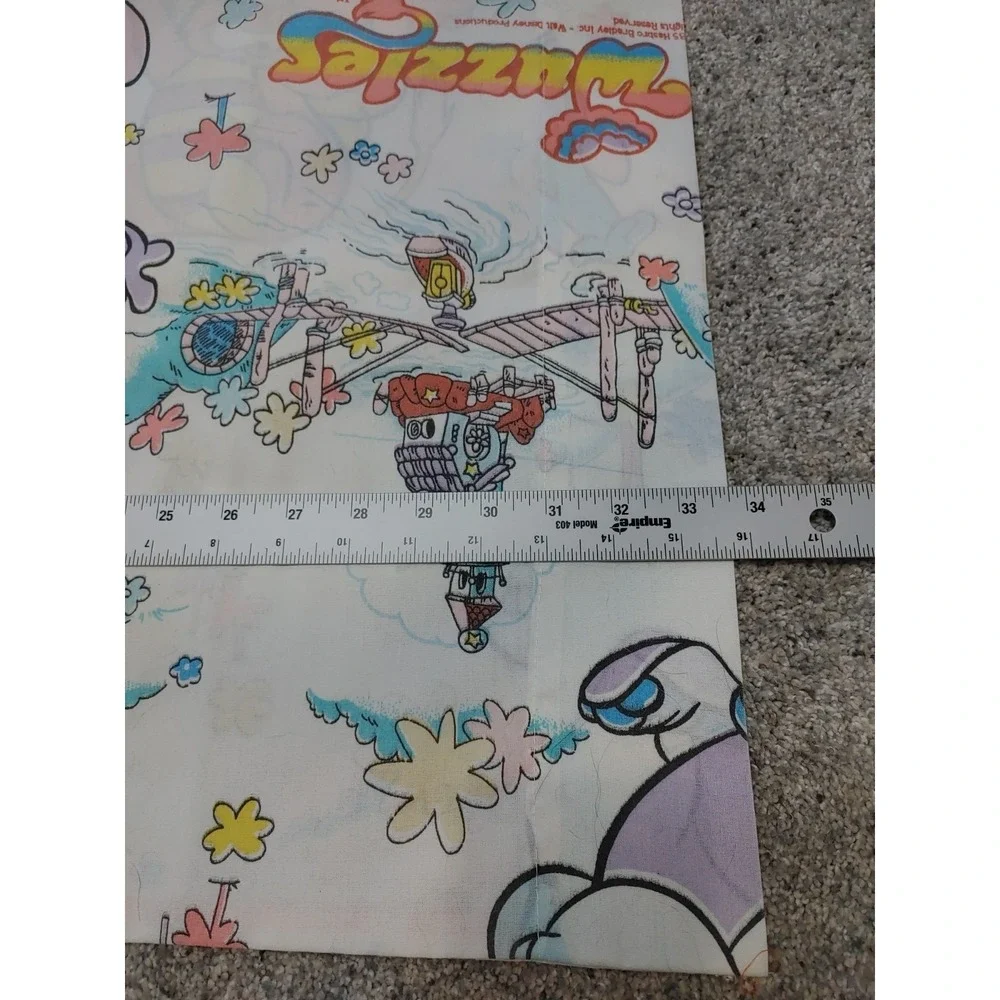Wuzzles 1985 Hasbro Bradley Walt Disney Standard Pillowcase Nostalgia Kidcore